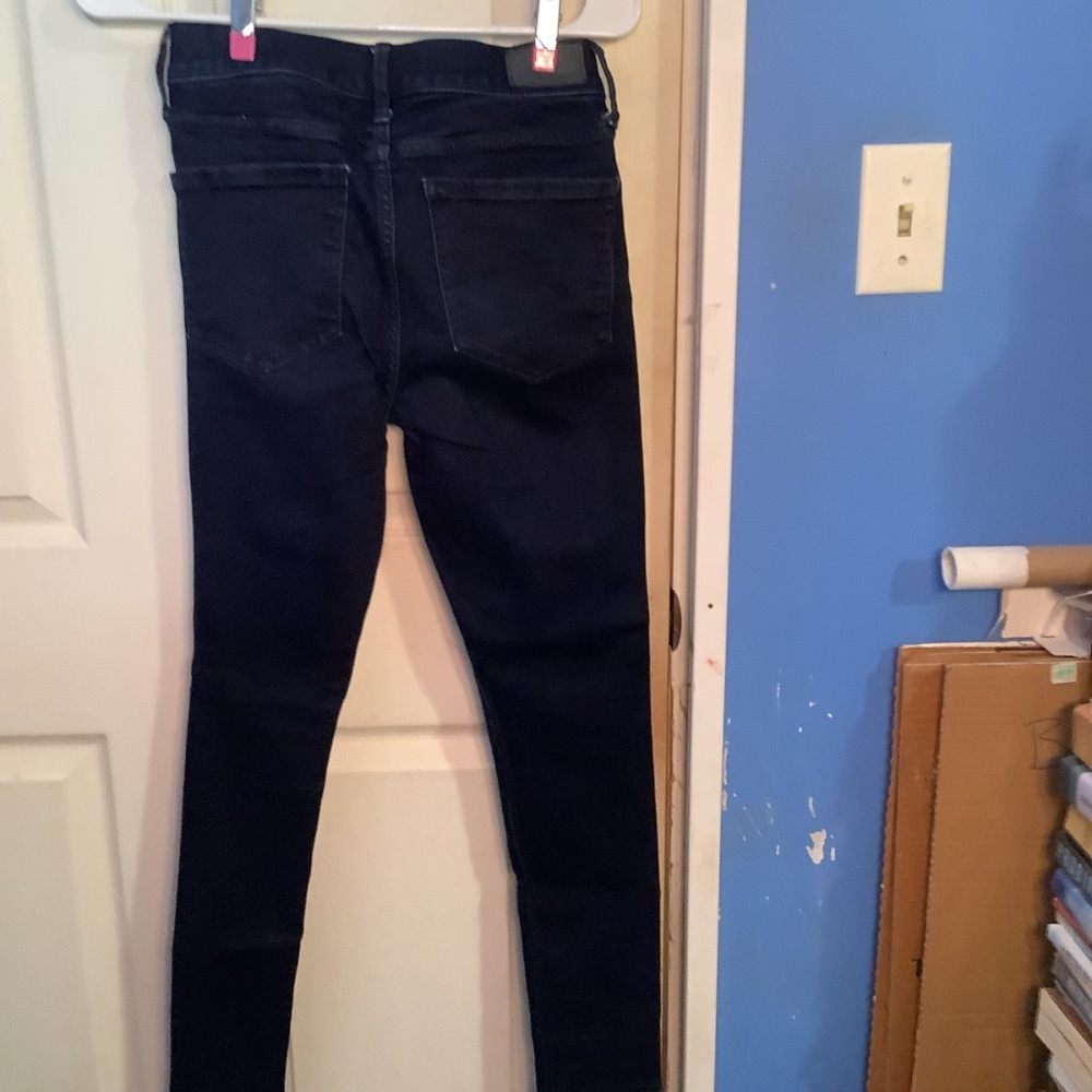 Women’s EXPRESS Jeans Stretch Ankle Legging Mid Rise Size 4R/4R - Picture 8 of 16